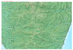 登山地圖：M24 中央山脈大武南主脊