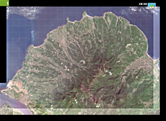 衛星影像地圖：北濱．淡金