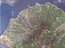 SPOT4 台灣衛星影像，解析度10m：【北濱．淡金】