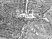 日治蕃地地形圖 1/5萬：新高山、八通關，1910年