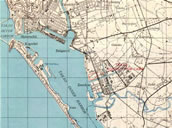 Army Map Service No. L792：Map of Formosa 1/50000：TAKAO (高雄)，1945