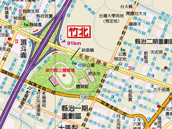 北島地圖－新竹市街道圖